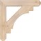 Ekena Millwork Merced Craftsman Smooth Bracket, Douglas Fir, 3 1/2"W x 24"D x 24"H BKT04X24X24MRC04SDF - alternate 2